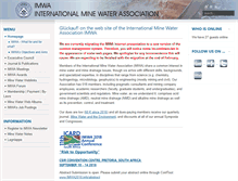 Tablet Screenshot of imwa.info